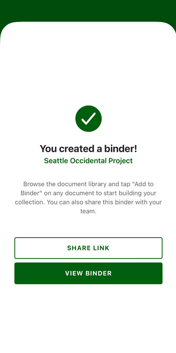 Document Library Mobile App