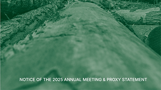 Weyerhaeuser 2025 Proxy Cover