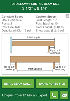 Laminated Arched Beams