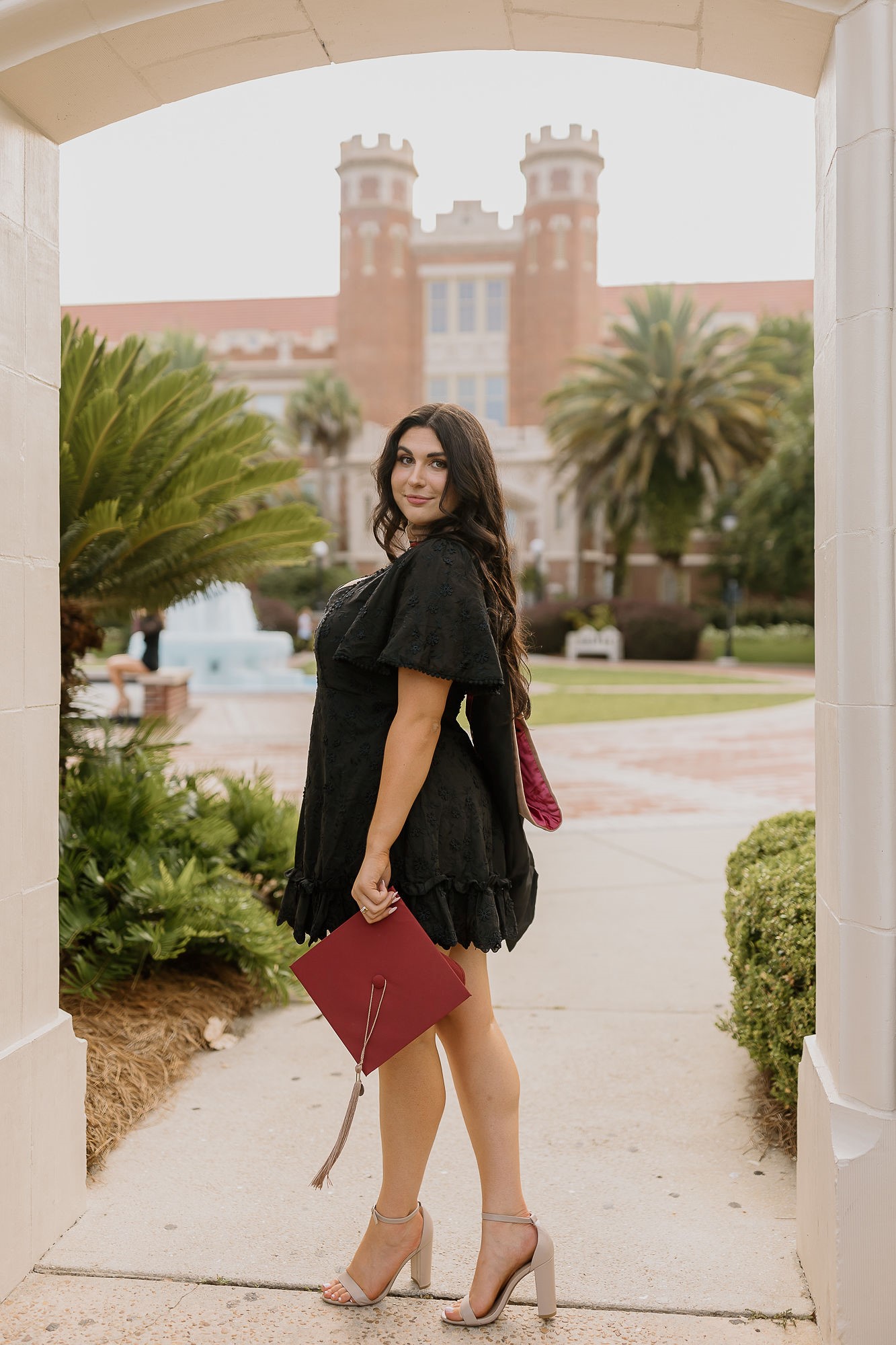 Image of Mary from her graduation from Florida State University.