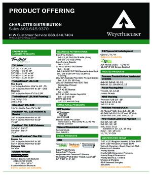 Charlotte Line Card